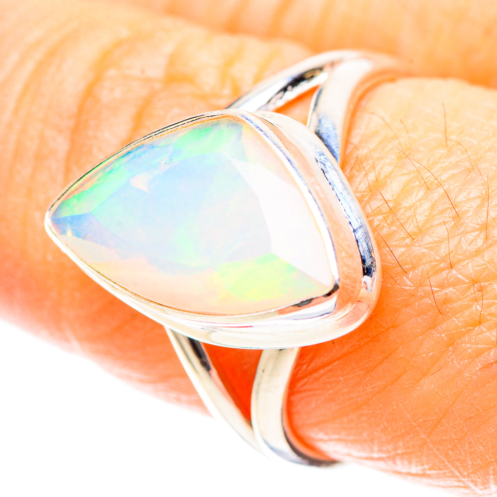 Ethiopian Opal 925 Sterling Silver Ring Size 8.5 (925 Sterling Silver) RING137307