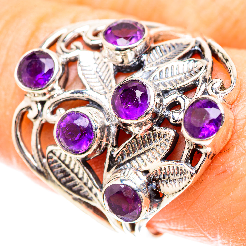 Amethyst 925 Sterling Silver Ring Size 9 (925 Sterling Silver) RING137290