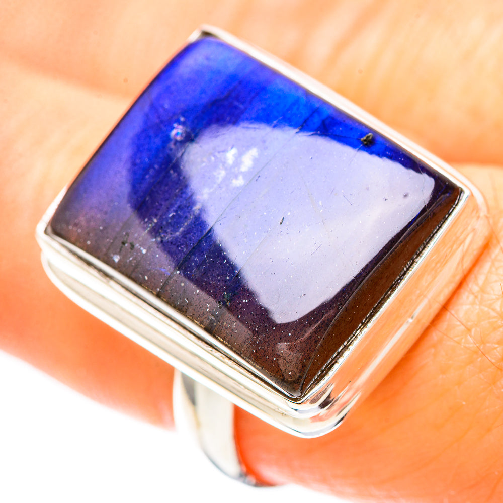 Labradorite Ring Size 9 (925 Sterling Silver) RING137034