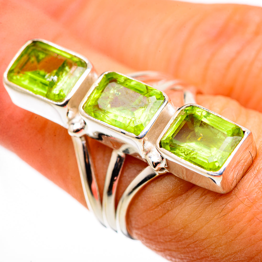 Peridot Ring Size 6.5 (925 Sterling Silver) RING134672