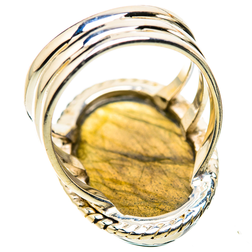 Large Labradorite Ring Size 7.75 (925 Sterling Silver) RING134731
