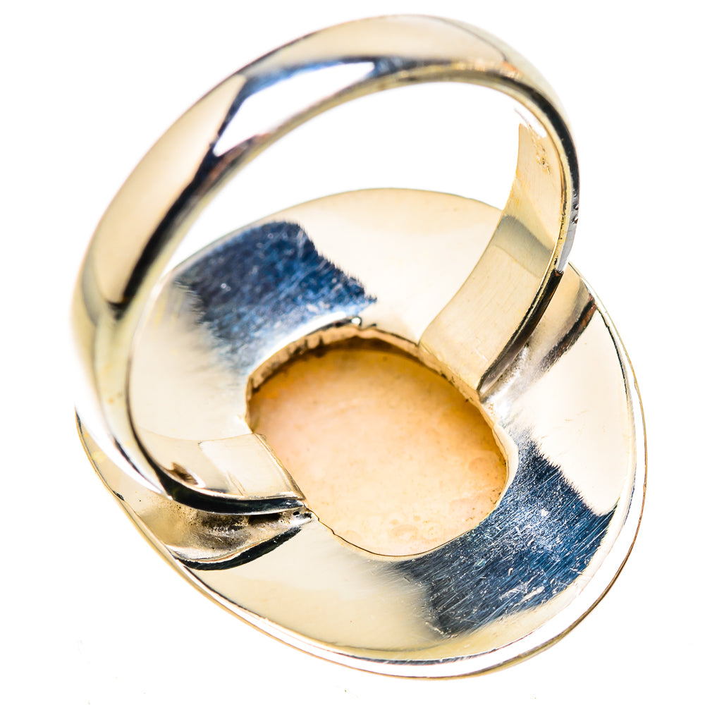 Scenic Dendritic Agate Ring Size 7.5 (925 Sterling Silver) RING135483