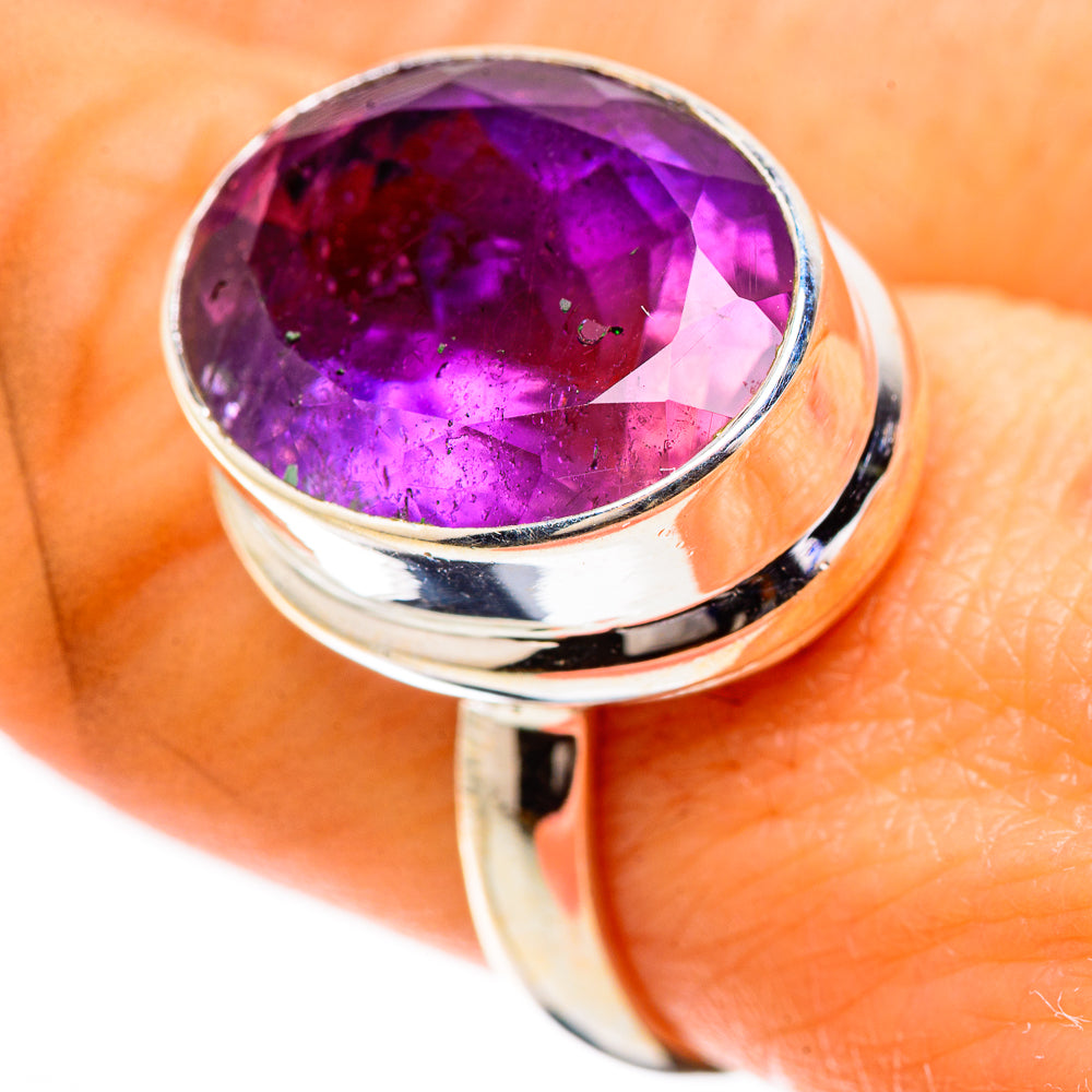 Amethyst 925 Sterling Silver Ring Size 8 Ana Co R135332