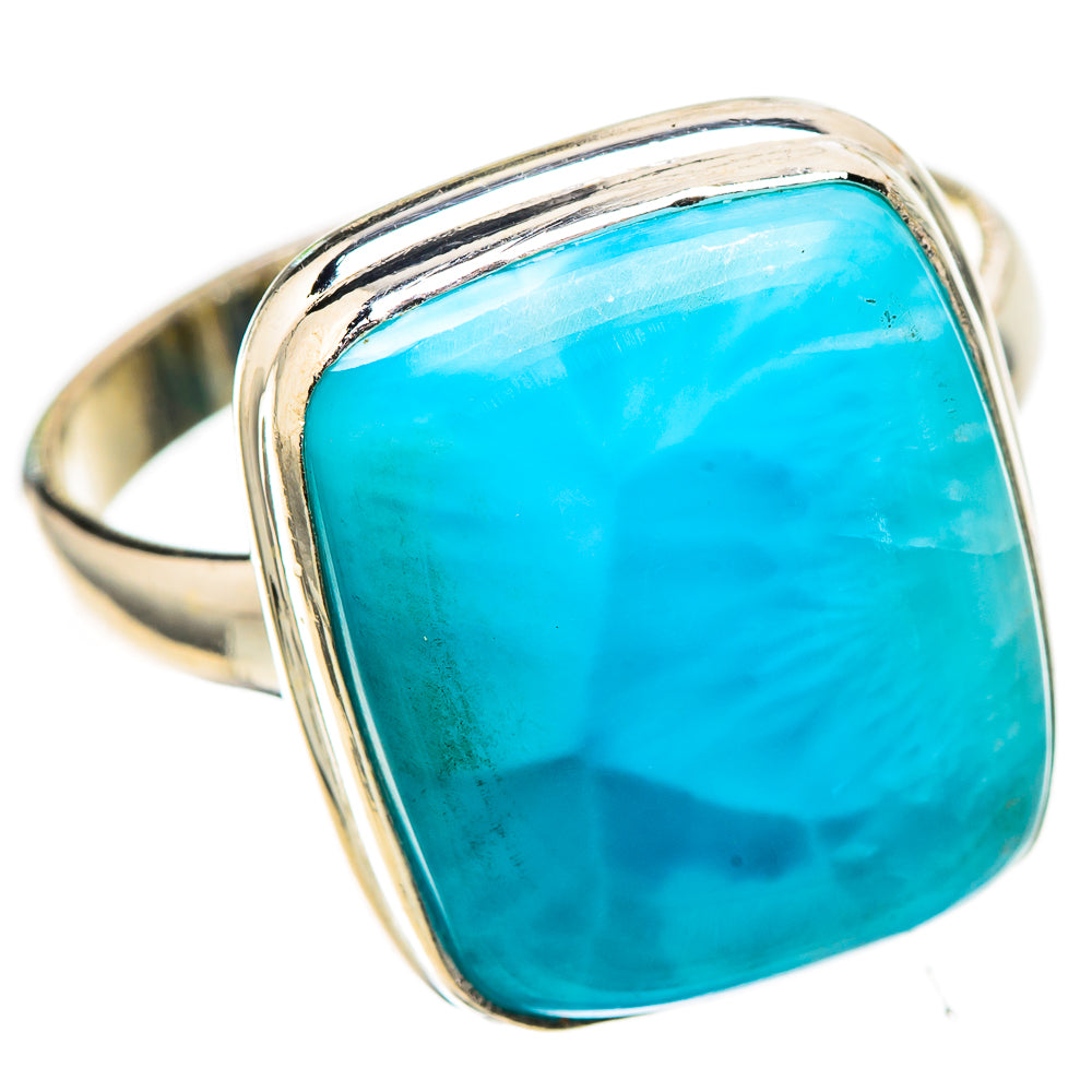 Larimar 925 Sterling Silver Ring Size 11.5 (925 Sterling Silver) RING137593