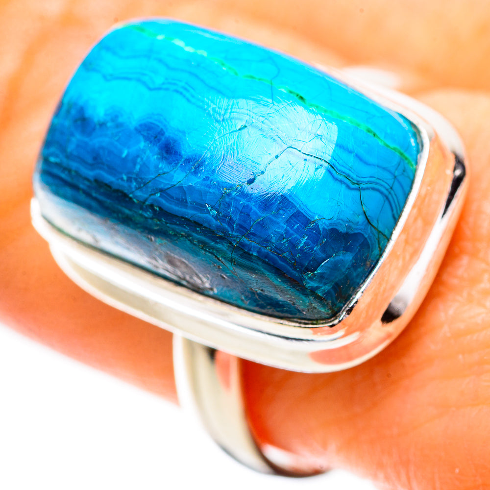 Chrysocolla Ring Size 9 (925 Sterling Silver) RING135305