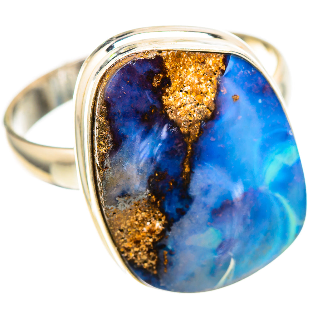 Boulder Opal Ring Size 10.5 (925 Sterling Silver) RING136384