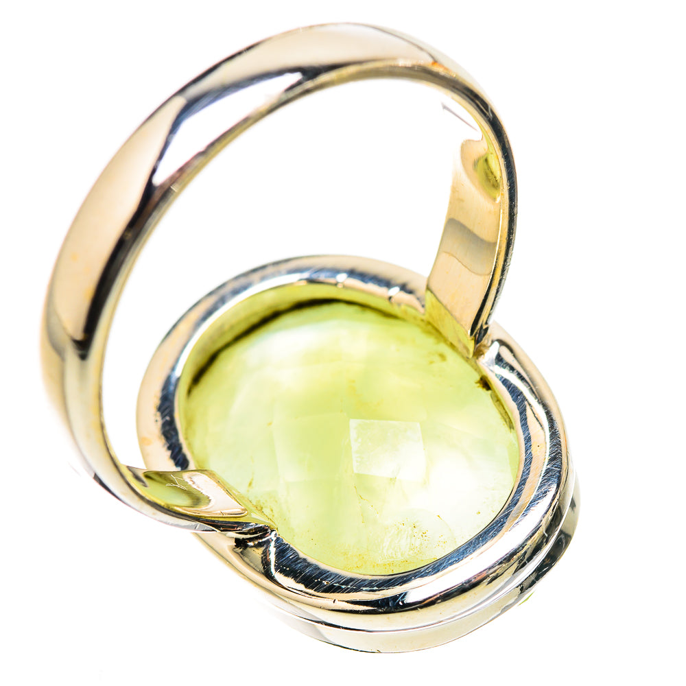 Prehnite Ring Size 10 (925 Sterling Silver) RING135397