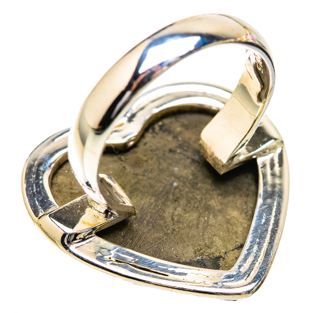 Large Pyrite Ring Size 6 (925 Sterling Silver) RING135958