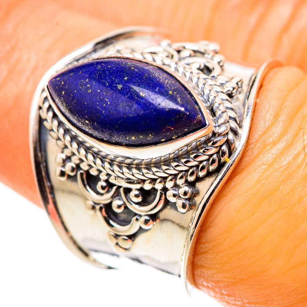 Lapis Lazuli Ring Size 7.25 (925 Sterling Silver) RING134847