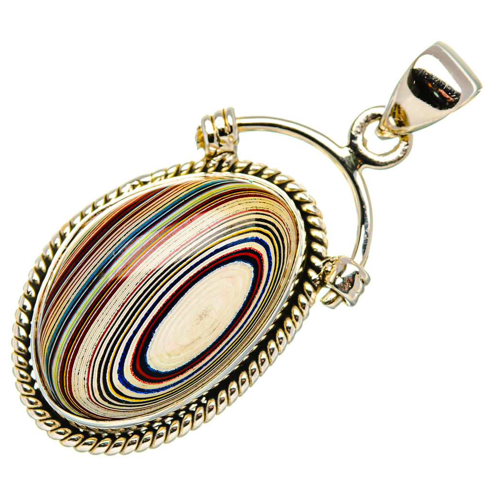 Fordrite 925 Sterling Silver Pendant 1 5/8" (925 Sterling Silver) PD37620