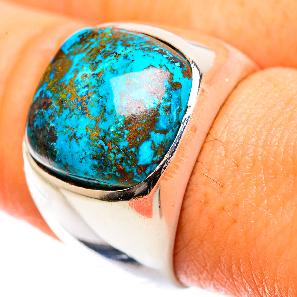 Shattuckite Ring Size 8 (925 Sterling Silver) RING135394
