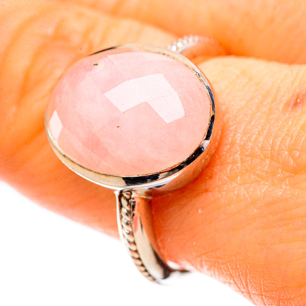 Rose Quartz Ring Size 9 (925 Sterling Silver) RING135220
