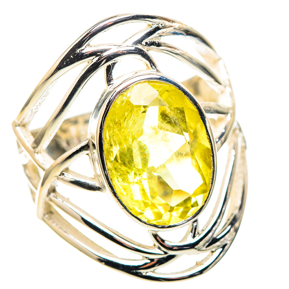 Faceted Citrine Ring Size 7 (925 Sterling Silver) RING136885