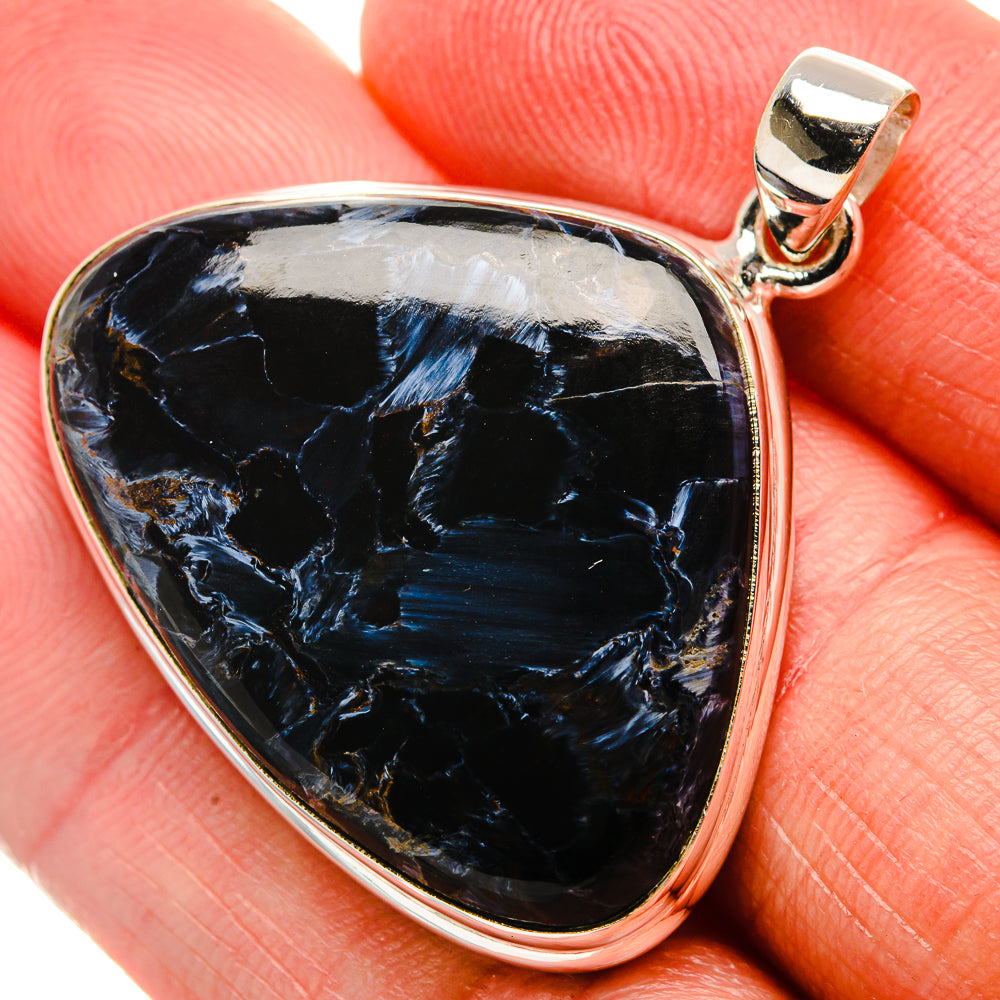 Pietersite Pendant 1 1/2" (925 Sterling Silver) PD37157