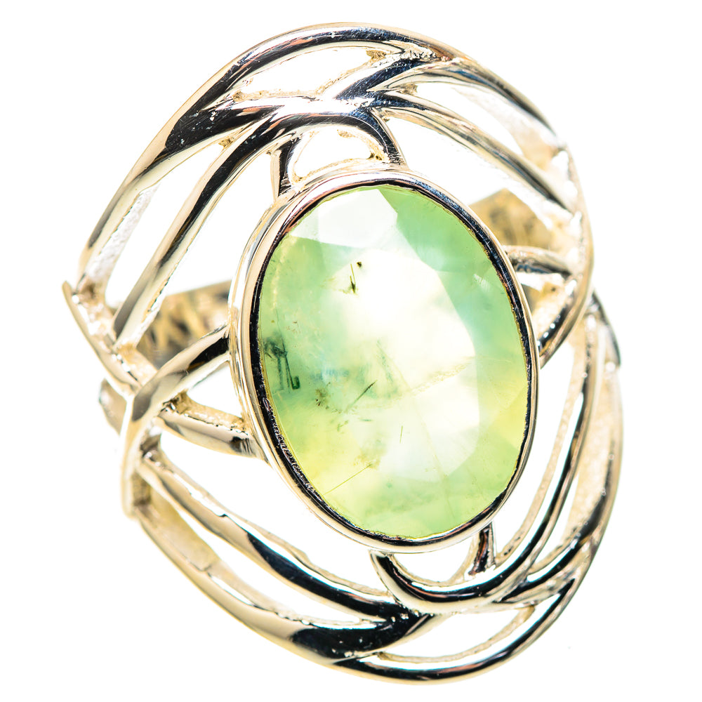 Prehnite Ring Size 7 (925 Sterling Silver) RING136891