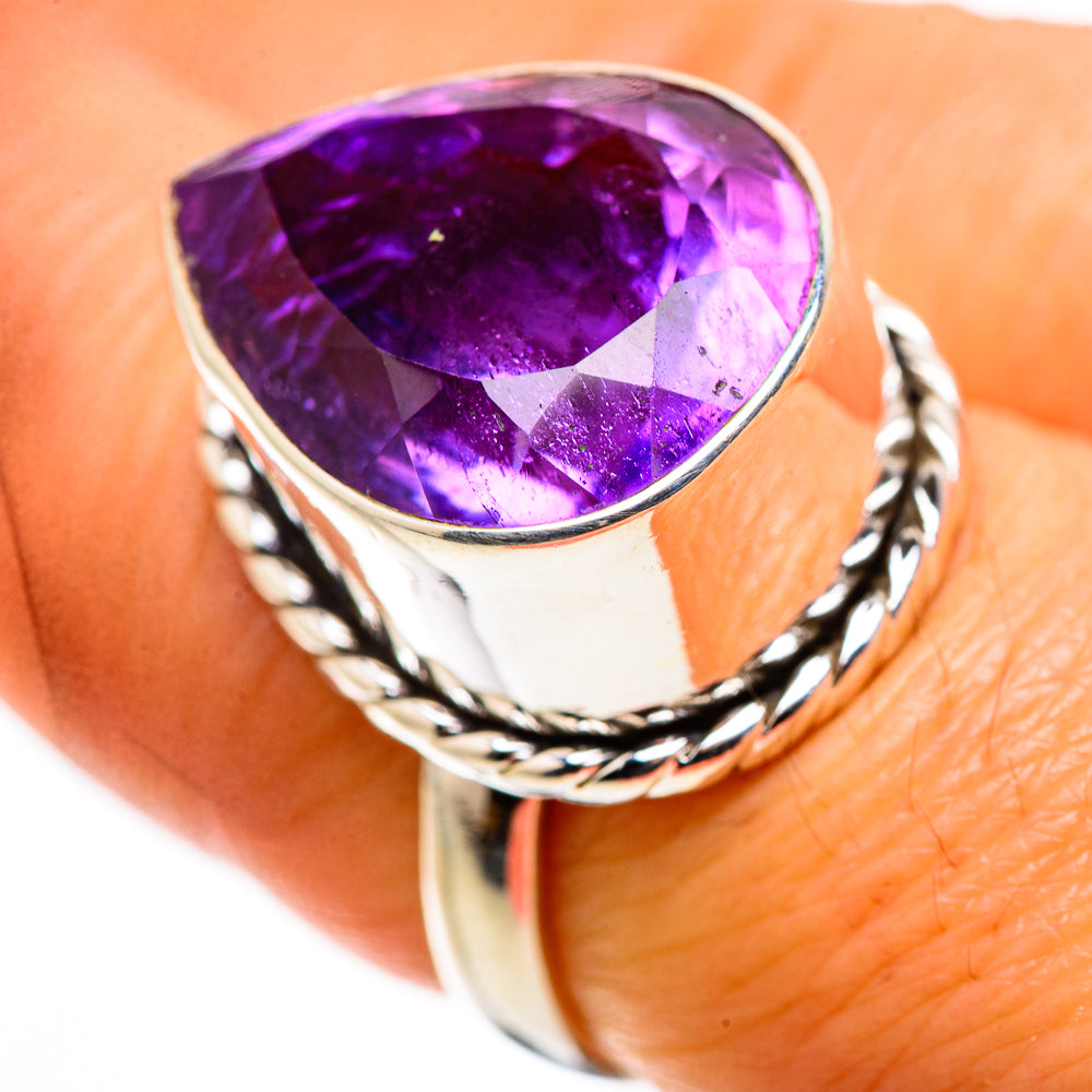 Amethyst Ring Size 7.25 (925 Sterling Silver) RING134873
