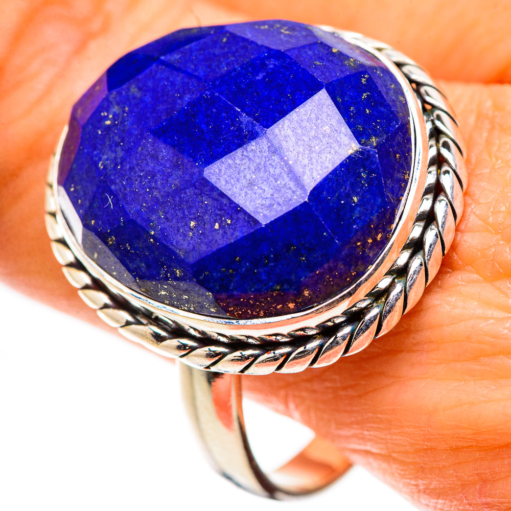Lapis Lazuli Ring Size 12.5 (925 Sterling Silver) RING134830