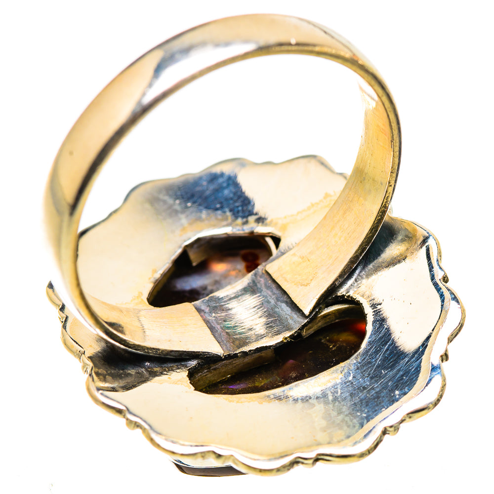 Mexican Fire Agate Ring Size 9 (925 Sterling Silver) RING135533