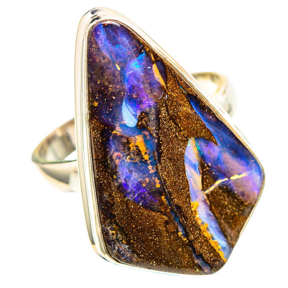 Large Boulder Opal Ring Size 9.75 (925 Sterling Silver) RING136765