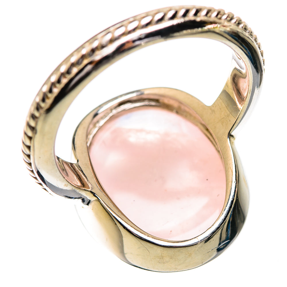 Rose Quartz Ring Size 5.5 (925 Sterling Silver) RING135801
