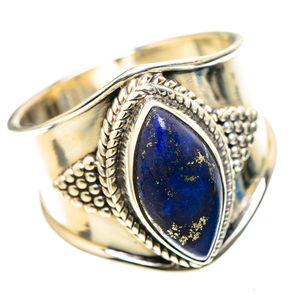Lapis Lazuli 925 Sterling Silver Ring Size 8 (925 Sterling Silver) RING137409
