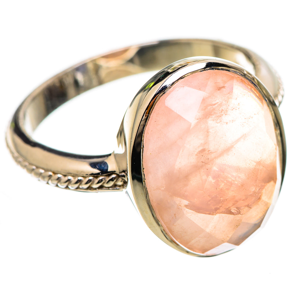 Rose Quartz Ring Size 9 (925 Sterling Silver) RING135193