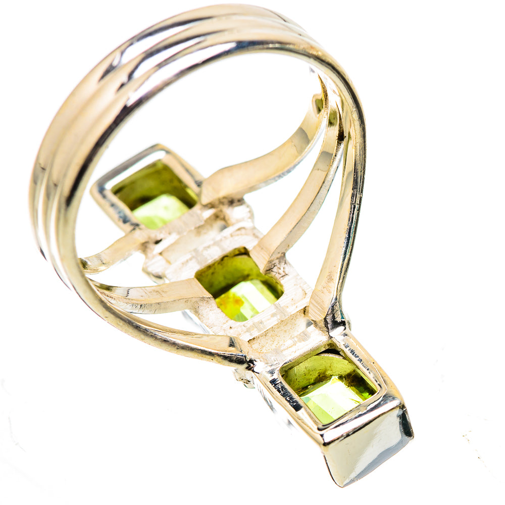 Peridot Ring Size 7.25 (925 Sterling Silver) RING135307