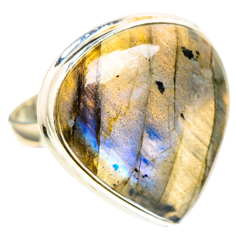 Large Labradorite Ring Size 10 (925 Sterling Silver) RING136967