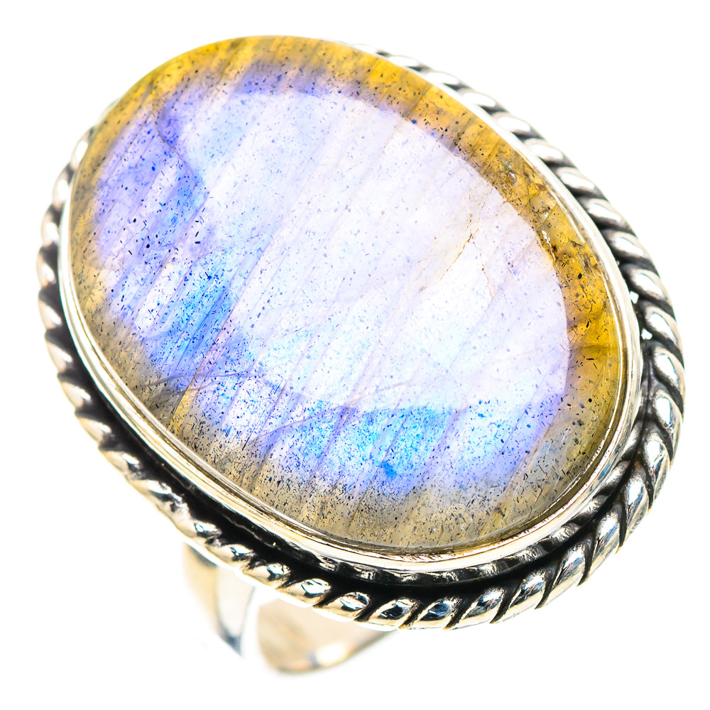 Labradorite 925 Sterling Silver Ring Size 7.5 (925 Sterling Silver) RING137412