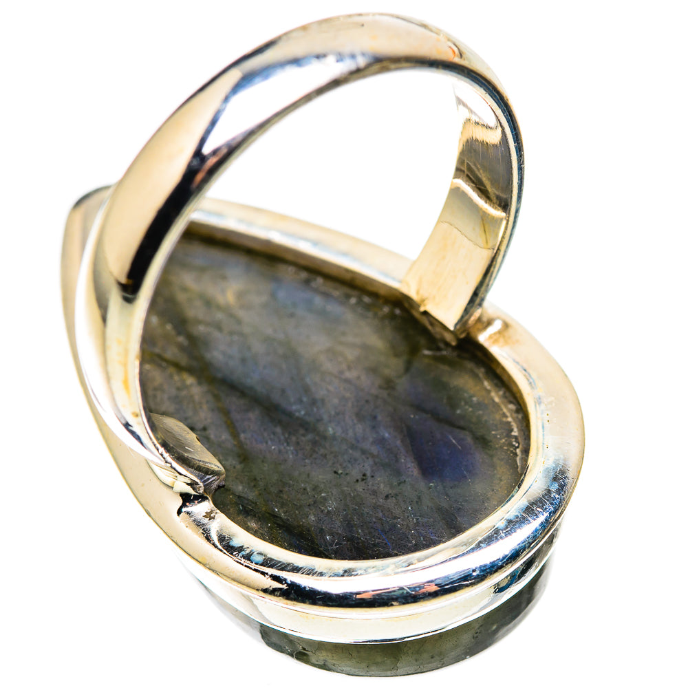 Large Labradorite Ring Size 8.25 (925 Sterling Silver) RING136106