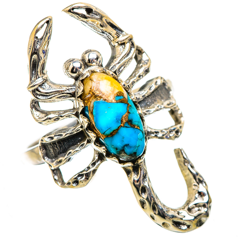 Spiny Oyster Turquoise 925 Sterling Silver Ring Size 9 Ana Co R135274
