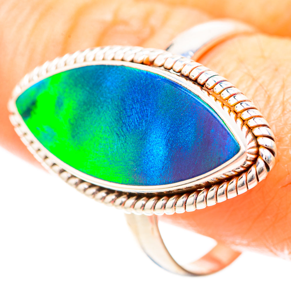 Aura Opal 925 Sterling Silver Ring Size 11.5 (925 Sterling Silver) RING137235