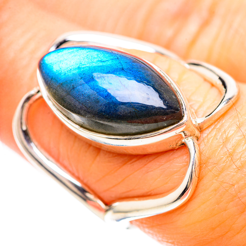 Labradorite Ring Size 7.25 (925 Sterling Silver) RING136490