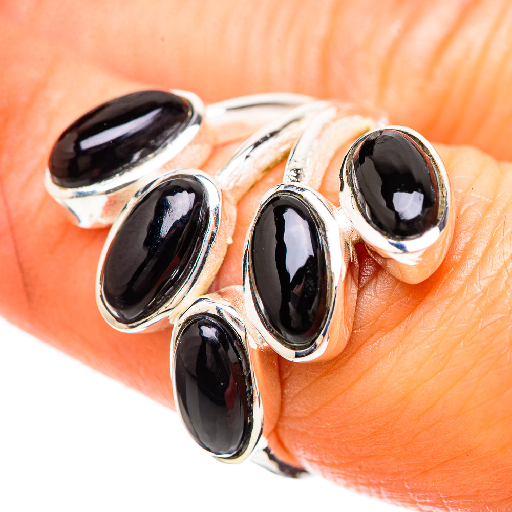 Black Onyx Ring Size 7 (925 Sterling Silver) RING136497