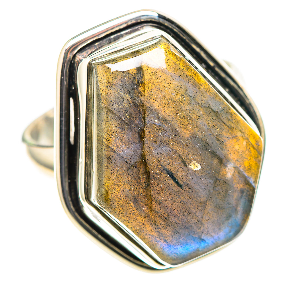 Labradorite 925 Sterling Silver Ring Size 8.5 (925 Sterling Silver) RING137449