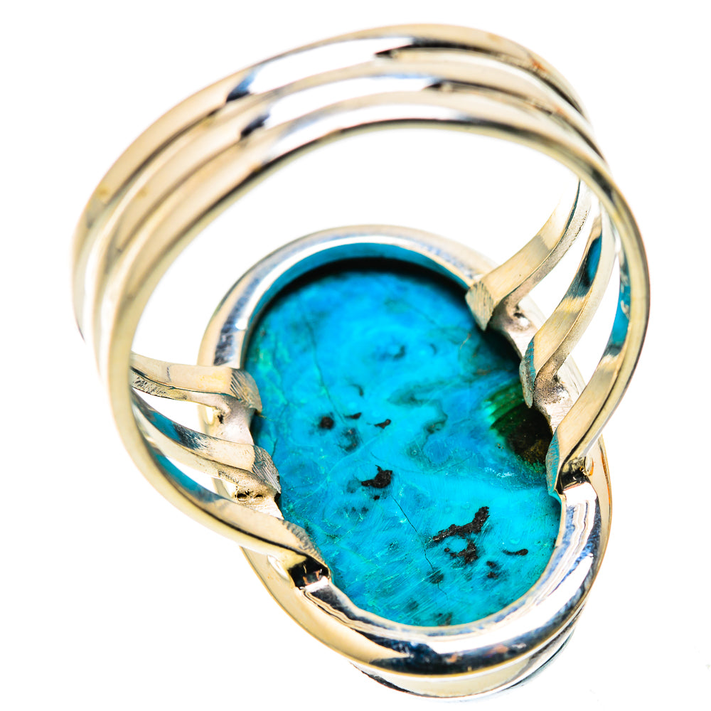 Malachite In Chrysocolla Ring Size 11.75 (925 Sterling Silver) RING134932