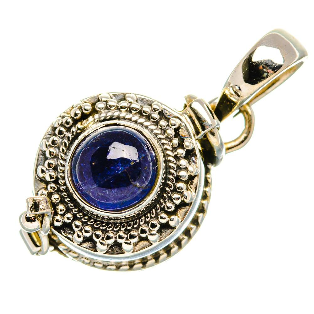 Poison Lapis Lazuli Pendant 1 1/8" (925 Sterling Silver) PD37487