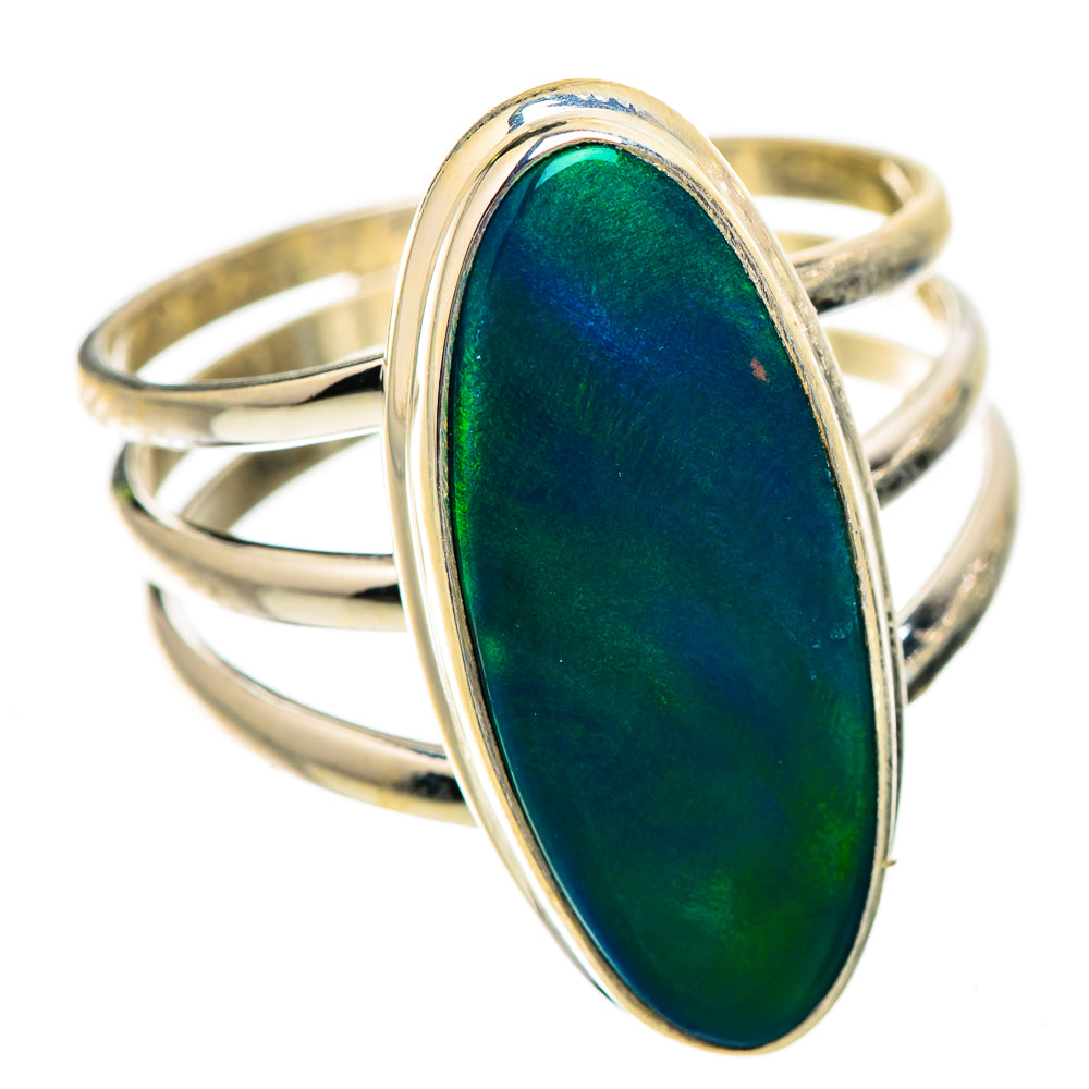Aura Opal 925 Sterling Silver Ring Size 10 Ana Co R135207