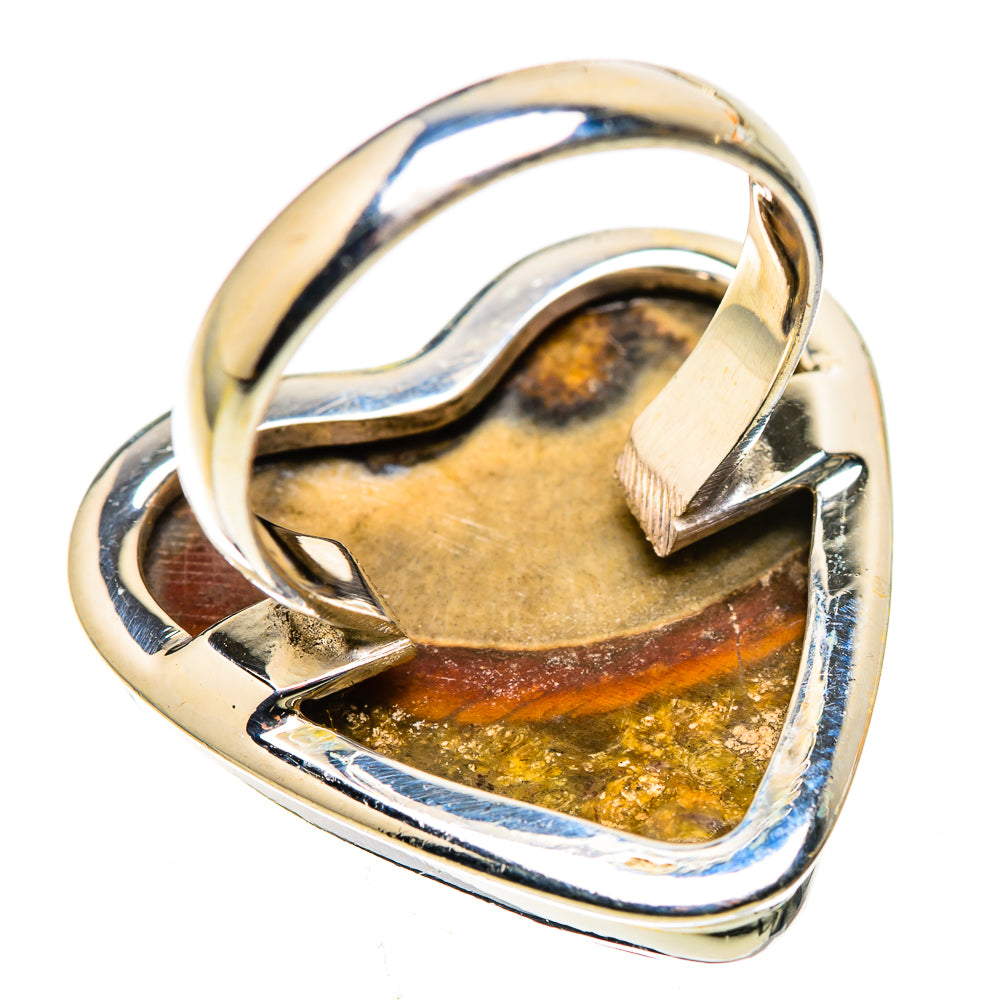 Large Mushroom Rhyolite Ring Size 7 (925 Sterling Silver) RING136194