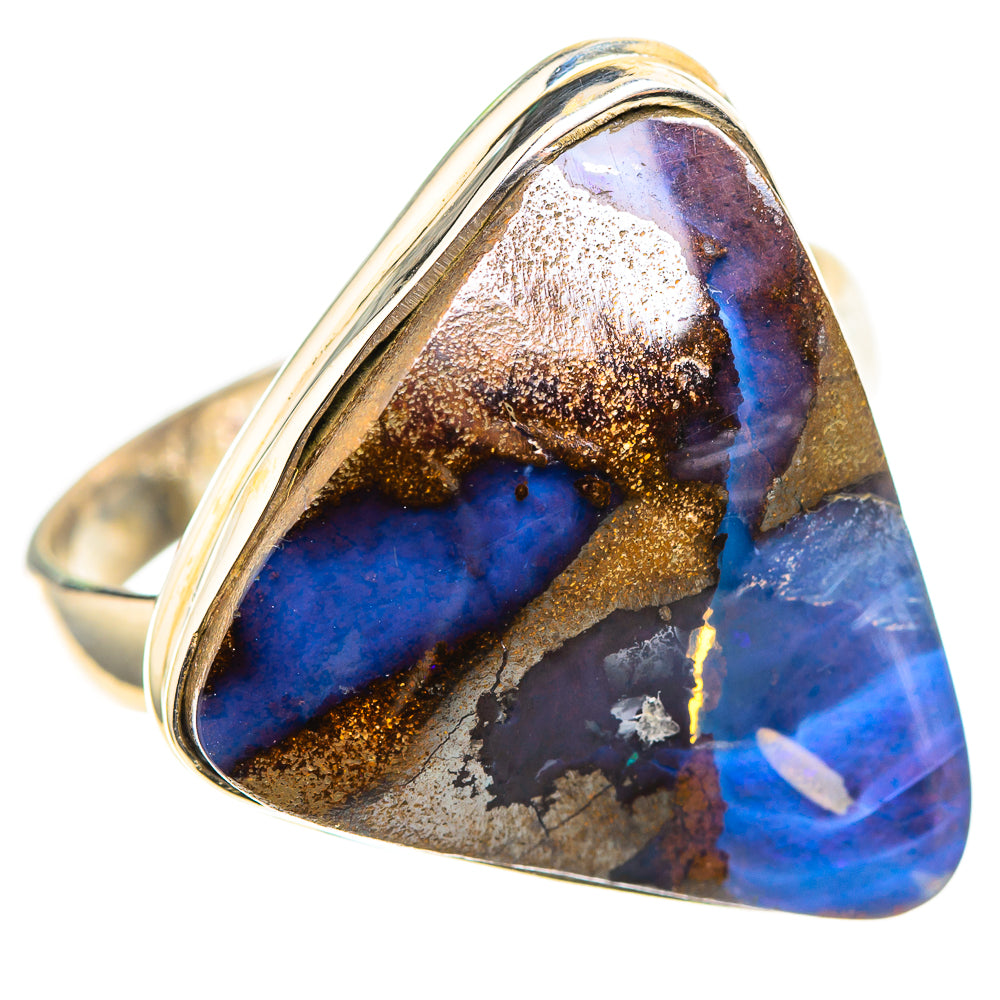 Australian Boulder Opal Ring Size 9.5 (925 Sterling Silver) RING136907