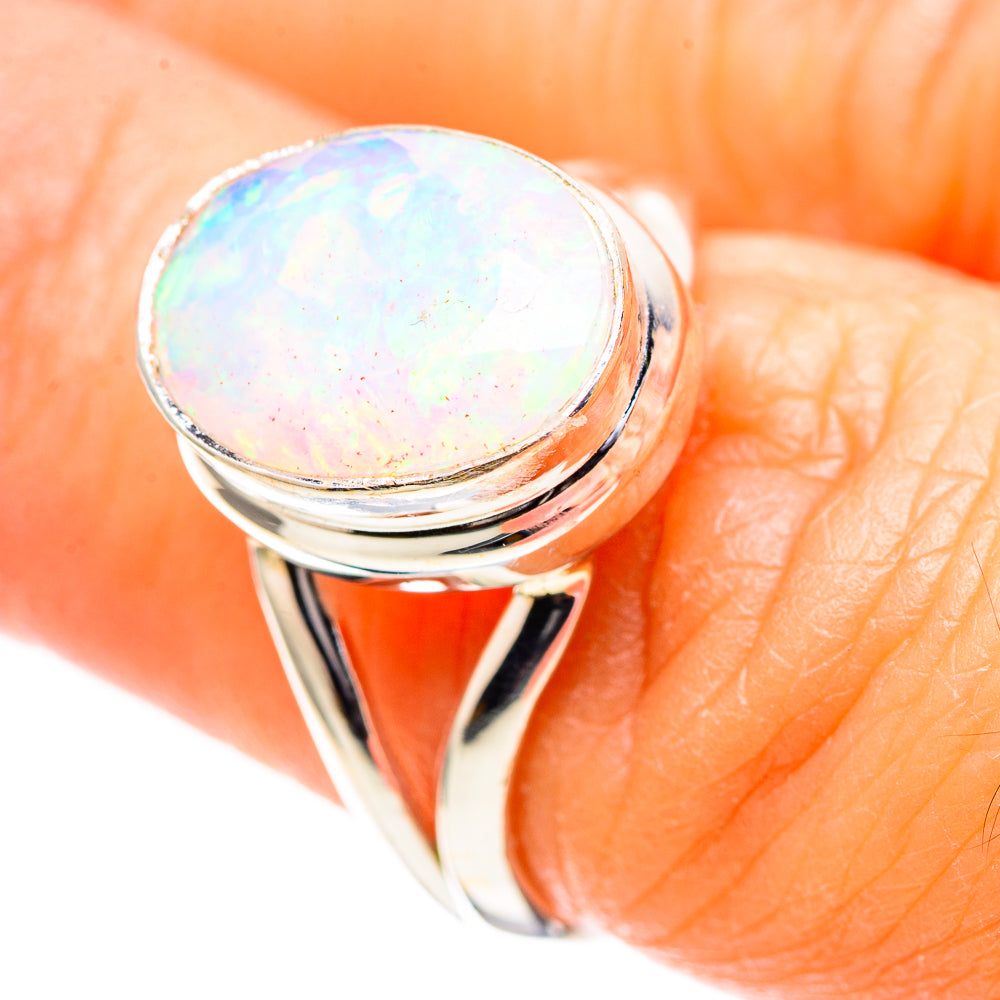Ethiopian Opal Ring Size 7.25 (925 Sterling Silver) RING136636