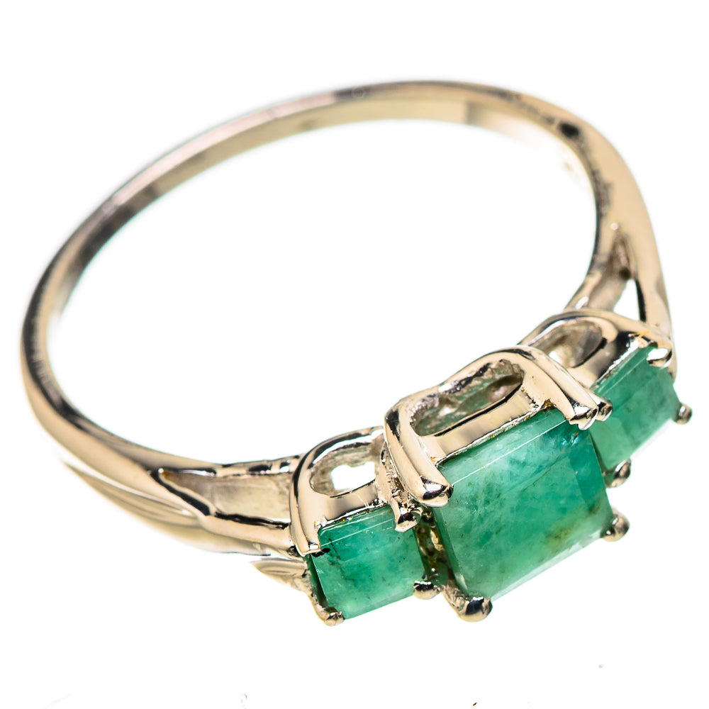 Emerald Ring Size 6.25 (925 Sterling Silver) RING134600
