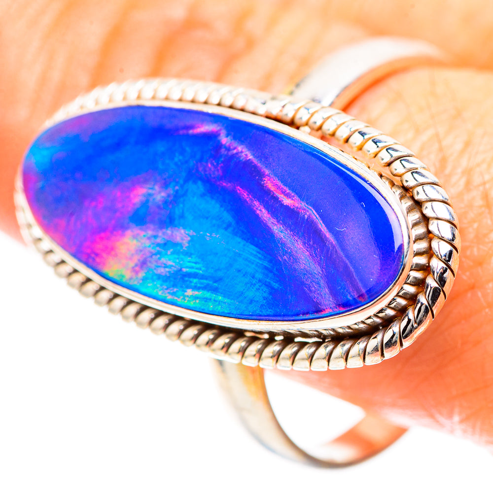 Aura Opal Ring Size 12 (925 Sterling Silver) RING136698