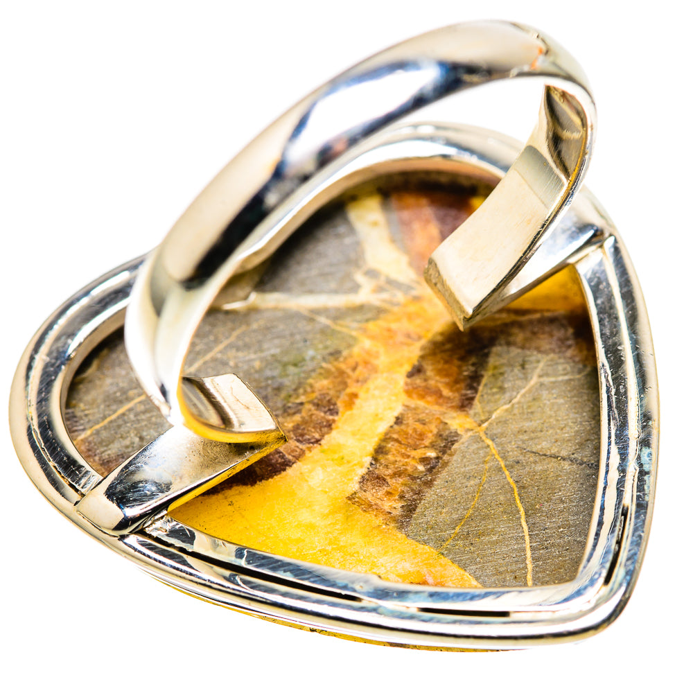 Huge Septarian Nodule Ring Size 12 (925 Sterling Silver) RING136119
