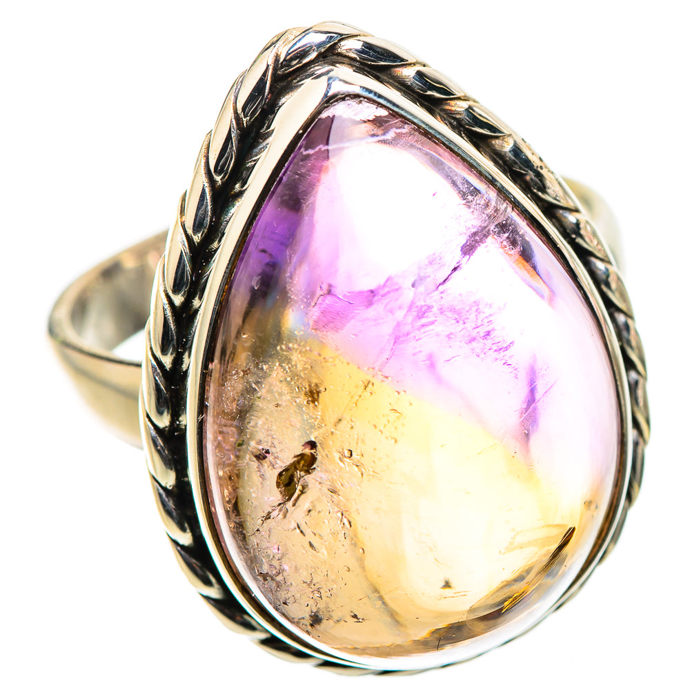 Anasilvercos Ametrine Ring Size 8.25 (925 Sterling Silver)