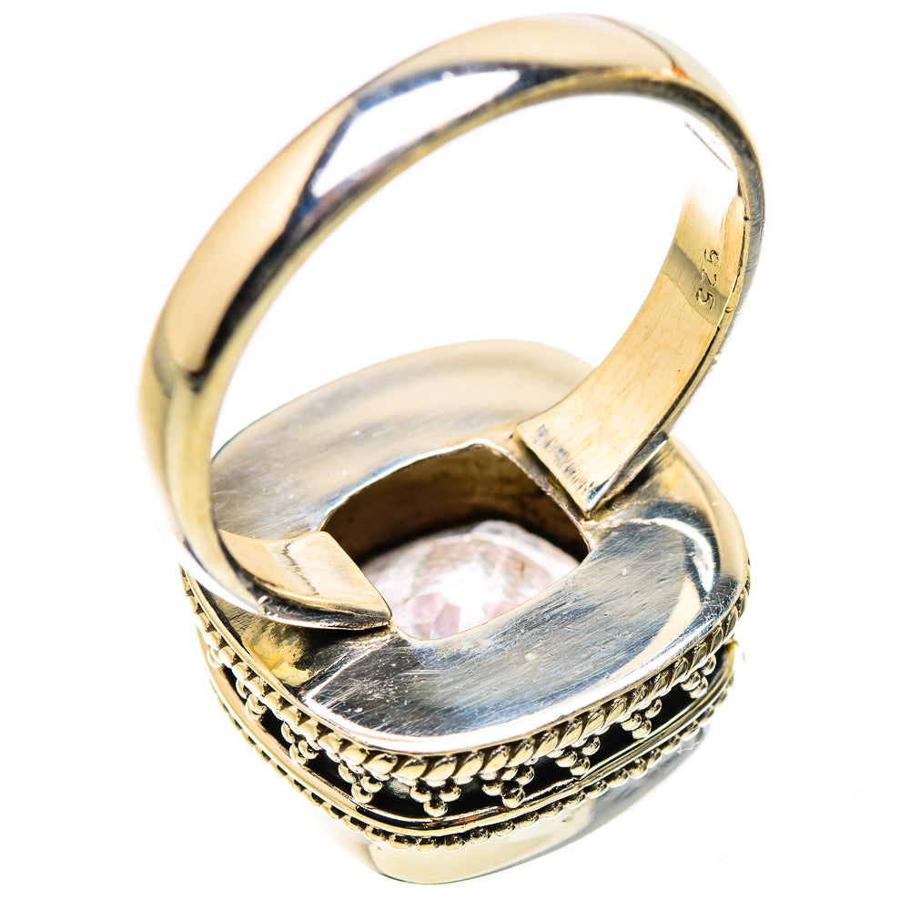 Anasilvercos Faceted Amethyst Ring Size 9.75 (925 Sterling Silver)