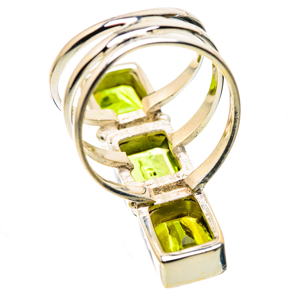 Large Peridot Ring Size 6.75 (925 Sterling Silver) RING136082