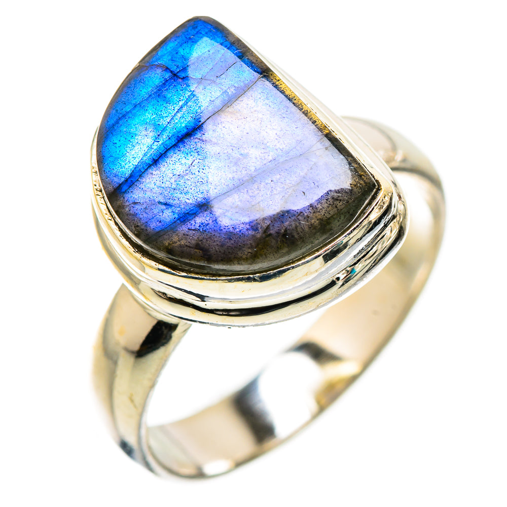 Labradorite Ring Size 6 (925 Sterling Silver) RING135476