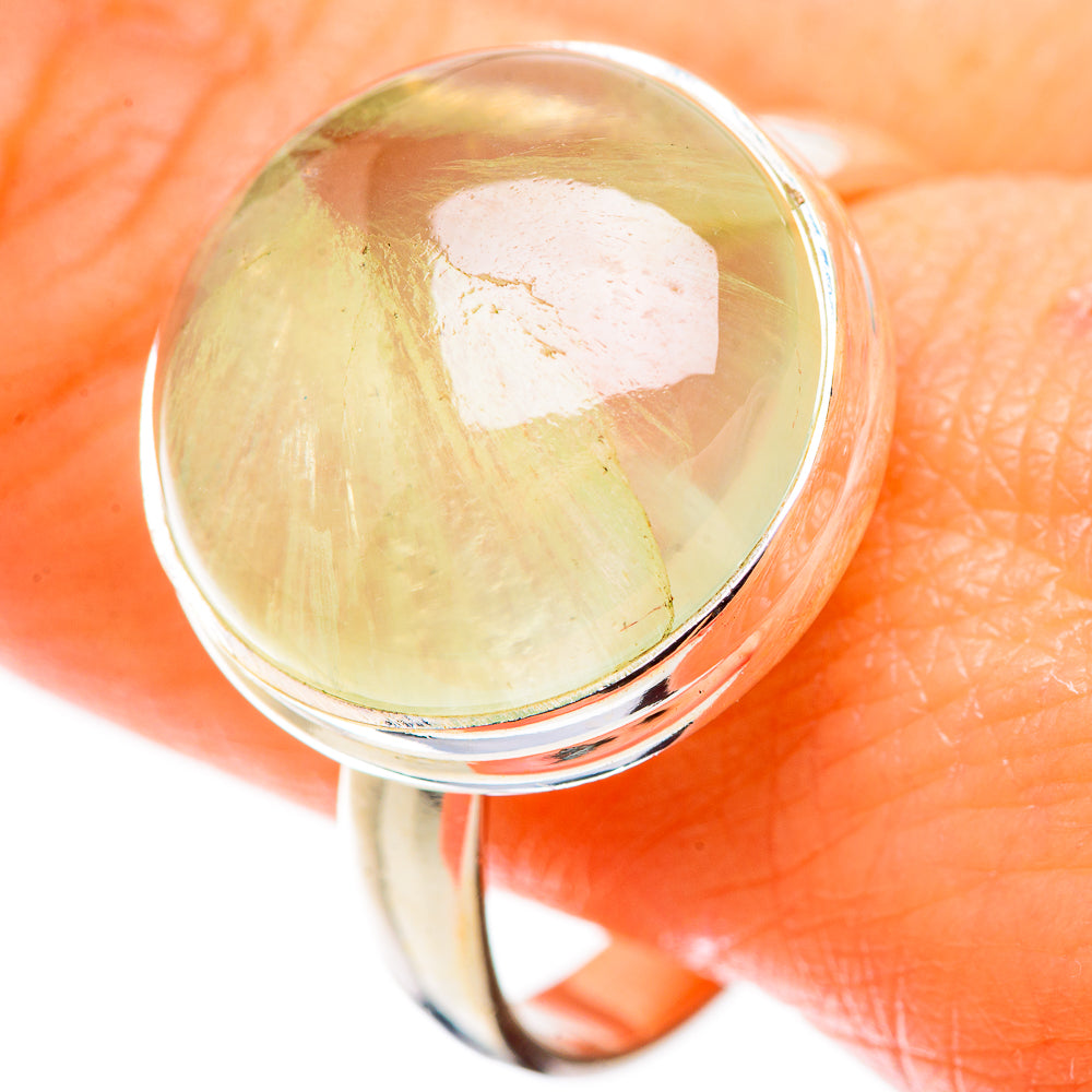 Prehnite Ring Size 11.5 (925 Sterling Silver) RING135454