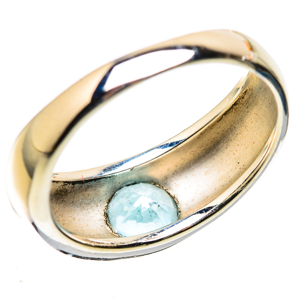Blue Topaz Ring Size 8.75 (925 Sterling Silver) RING136023